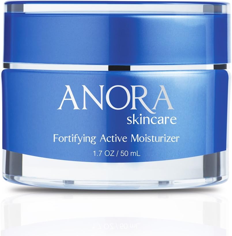 Anora Skincare Fortifying Active Moisturizer Day Cream for Face and Neck