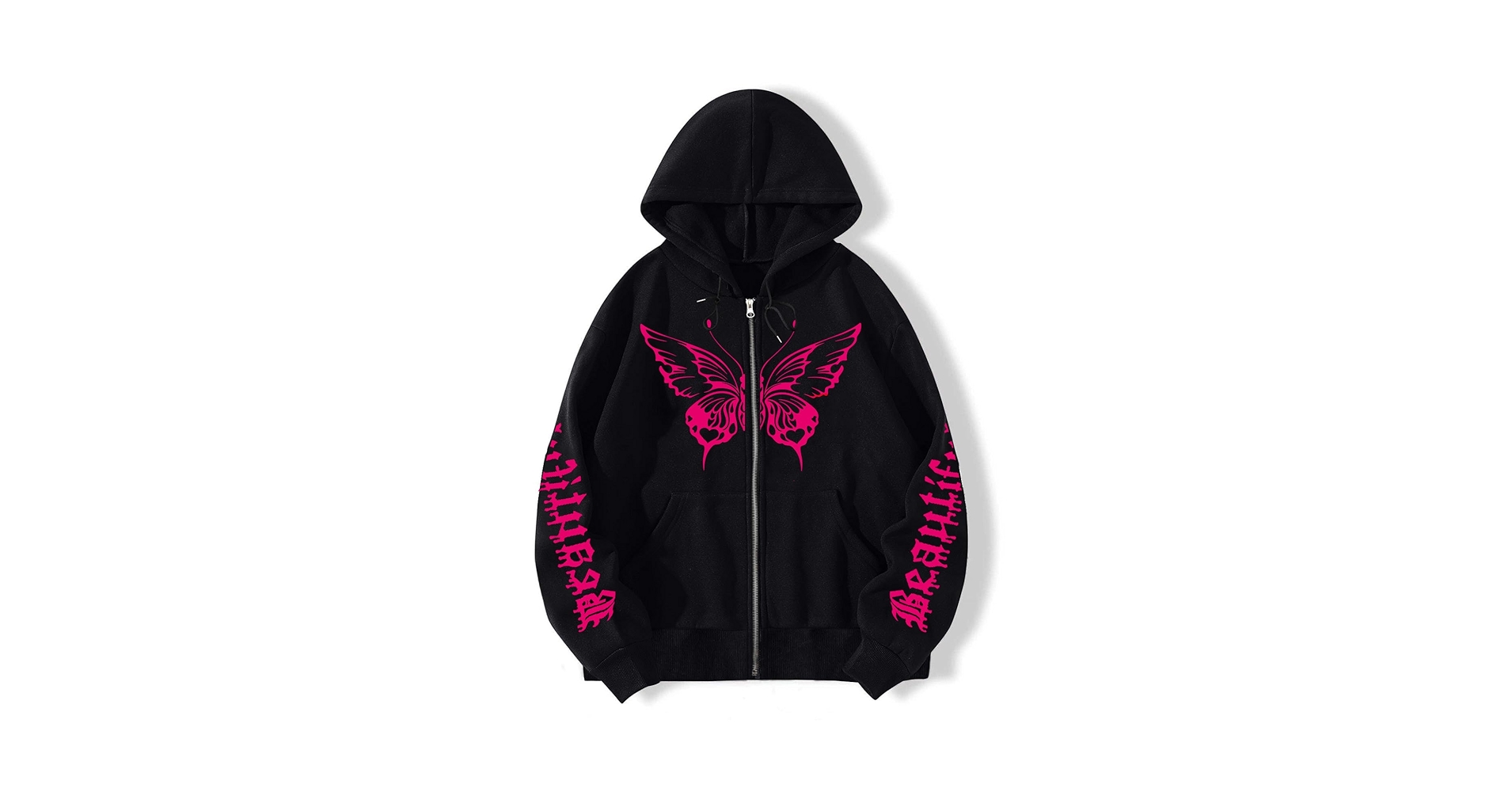 トップス X-girl BUTTERFLY ZIP UP HOODIE 71cq+XIabpL._AC_UY1000_.jpg