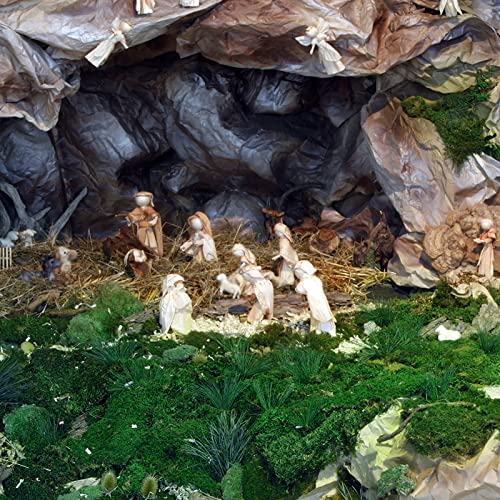 Alphatool 35Oz Large Capacity Fake Moss For Crafts - Artificial Moss For Potted Plants Indoor, Faux Fresh Green Moss Decor For Micro-Landscape Terrarium #TOP5