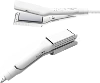 Conair TravelSmart 2-in-1 Mini Iron & Hair Straightener | Dual Voltage Portable Travel Iron for Clothes & Hair