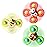ALASOU 3PCS Suction Cup Spinner Toys for 1 Year Old Boy Girl|Spinning Top Infant Sensory Toys for Toddlers|1 2 Year Old Boy Christmas Birthday Gift|Baby Bath Toy Stocking Stuffers for Kids Ages 1-3