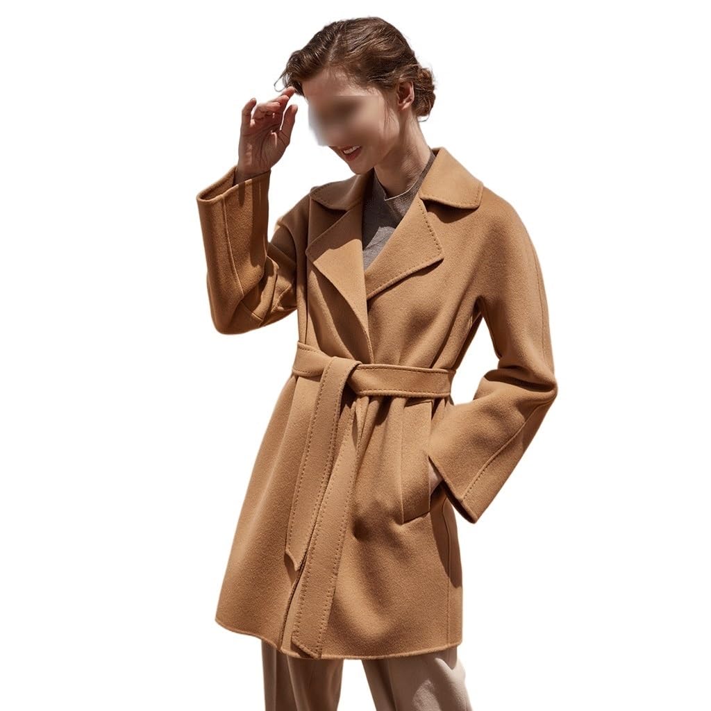 Amazon.com: PNAWLLCF High-end Camel-Colored Double-Sided Full