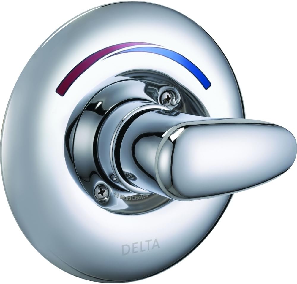 DELTA FAUCET, Chrome T13H102 Classic Universal Valve Trim