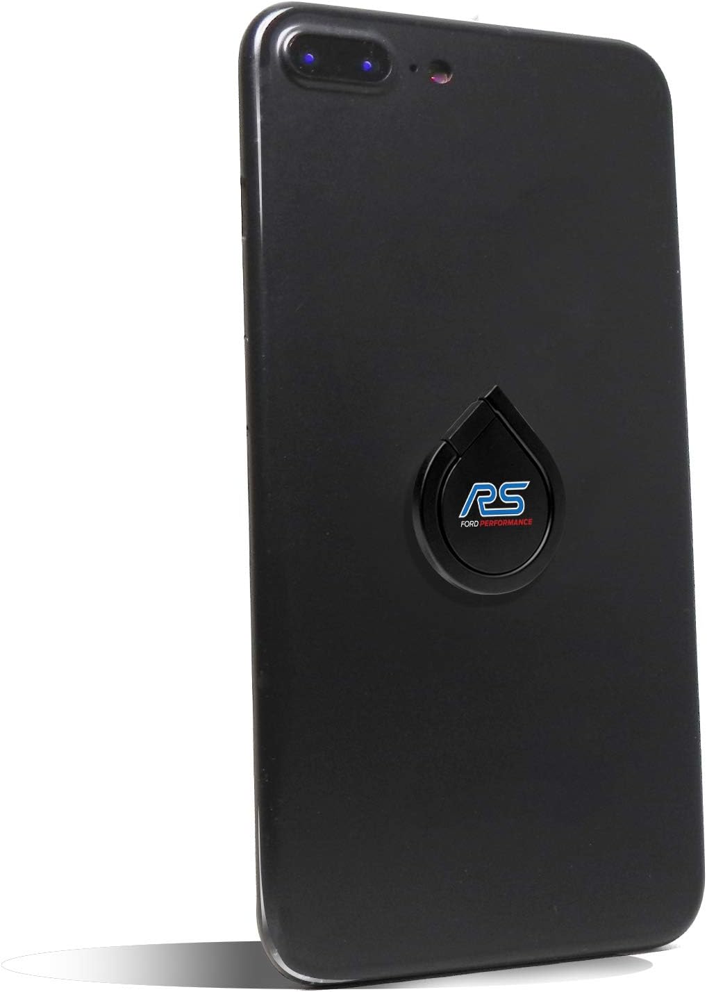 Ford Focus RS 360 Degree Rotation Phone Finger Ring Grip/Holder/Stand for Cell Phone/iPhone X, iPhone 8/8 Plus, Galaxy S9, Note 9 (Black)