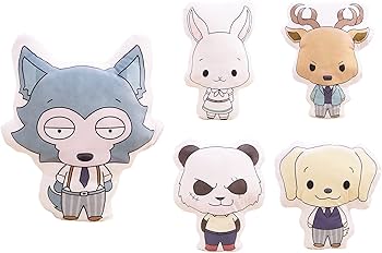 Amazon.co.jp: ビースターズ BEASTARS ぬいぐるみ 抱き枕 クッション