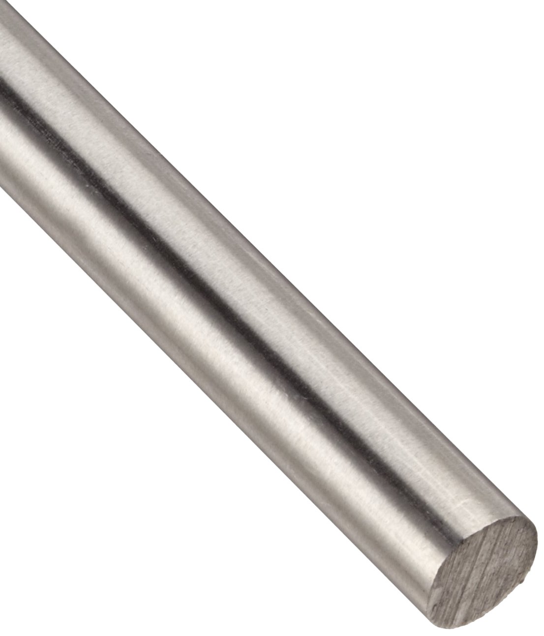 303 Stainless Steel Round Bar, Unpolished (Mill) Finish, Annealed, AMS 5640/ASTM A582/AMS QQ-S 764, 0.375" Diameter, 72" Length, OnlineMetals