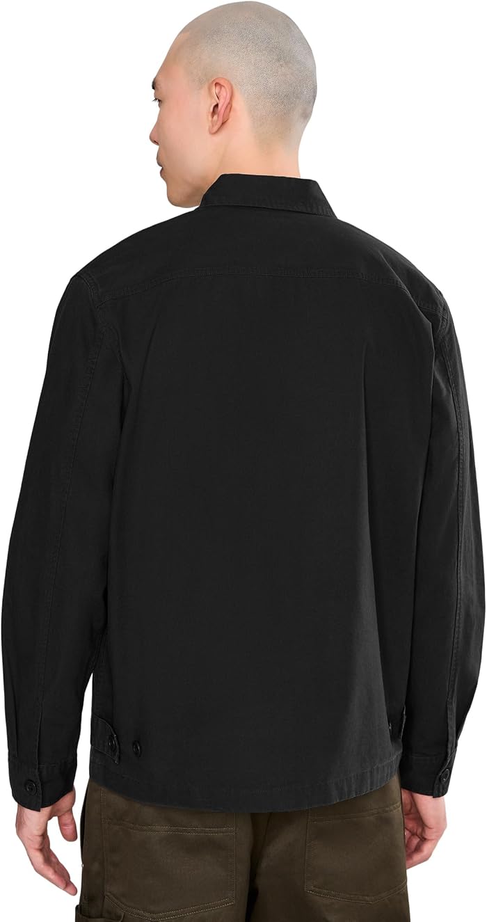 Мужские рубашки AllSaints Dolwen Ls Shirts, цвет: Чёрный — фото 2