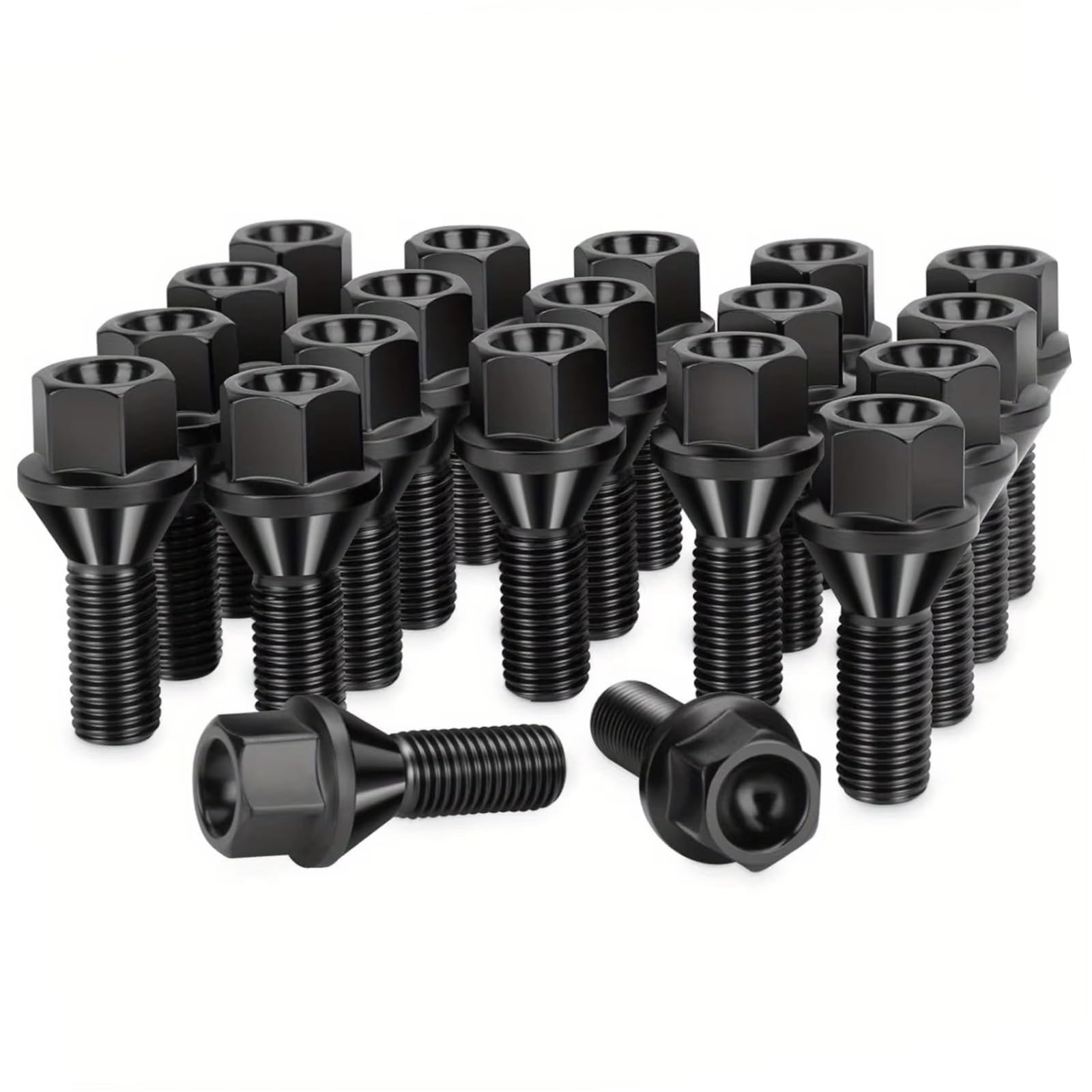 Bulloni ruota auto Compatibile Con BMW Per M1 E26 1980 1981 20 Pezzi Bulloni In Acciaio Per Cerchi In Lega Per Auto Ricambi Auto