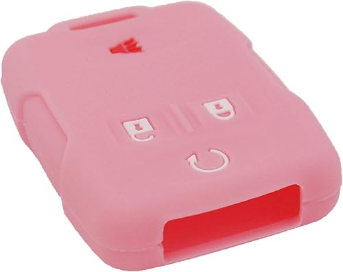 Miniatura 6 de LemSa 2 fundas de silicona para llavero inteligente sin llave, funda protectora para Chevrolet Silverado Colorado 2017 2018 M3N32337100 13577770