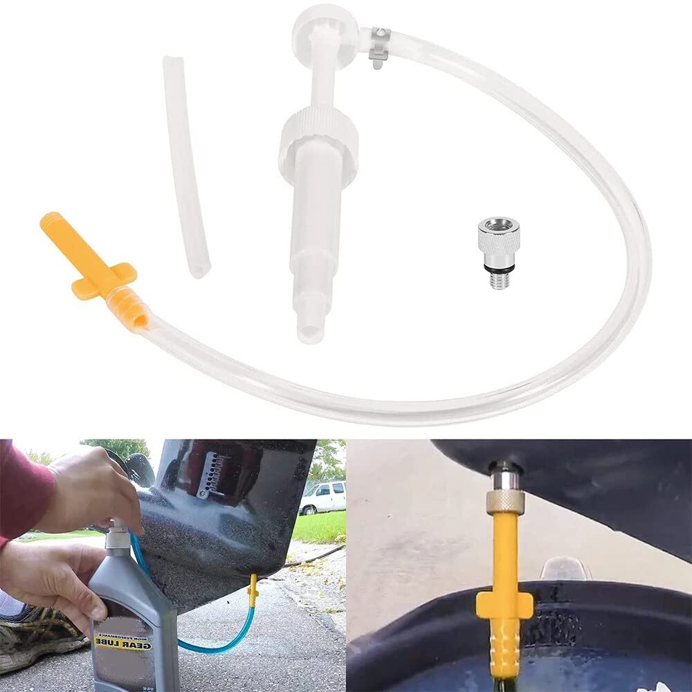 Gear Pump Marine Lower Unit Gear Oil Pump for Standard Quart Bottles