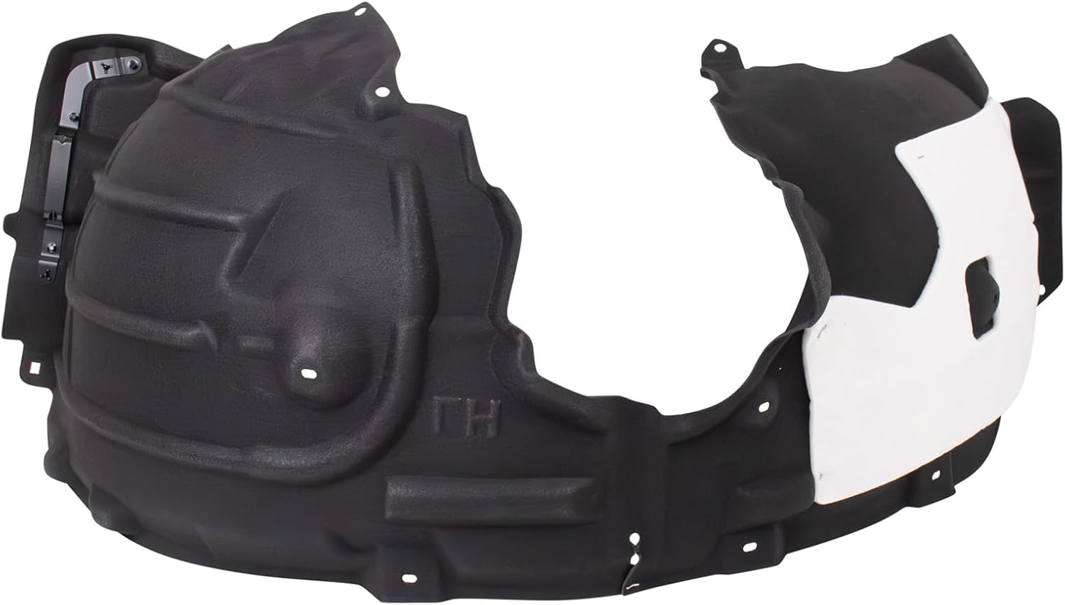 TRQ Inner Fender Liner Set TO1248261 TO1249261 Compatible with 2024-2025 Toyota Grand Highlander