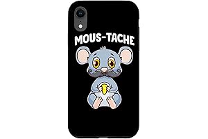 Mous-tache iPhone XR Case: A Punny and Eye-Catching Accessory