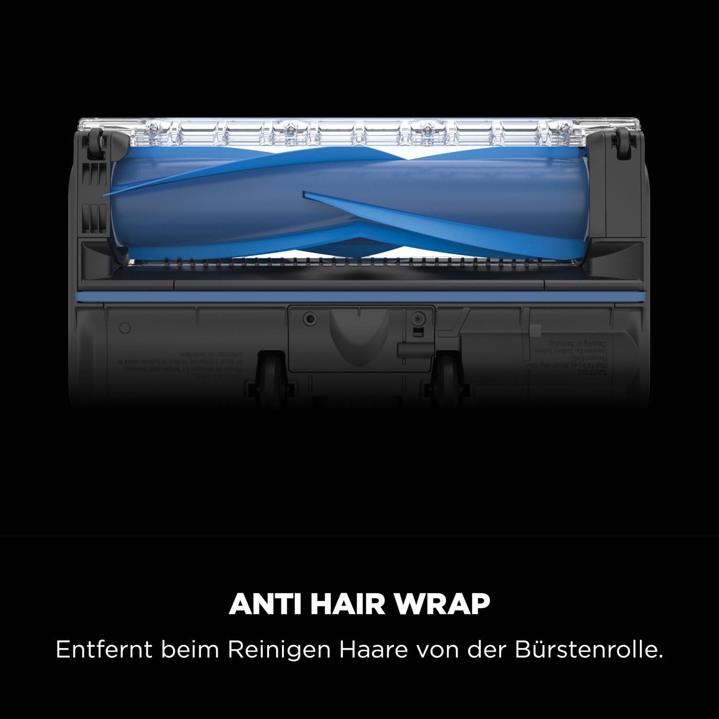 Shark kabelloser Akku-Staubsauger m. FloorDetect, Anti-Hair-Wrap, BU1120EU | PowerFins, 40 Min Laufzeit, LED-Display, Staubsauger kabellos & Handstaubsauger-Modus m. Fugendüse, Weiß und Marineblau