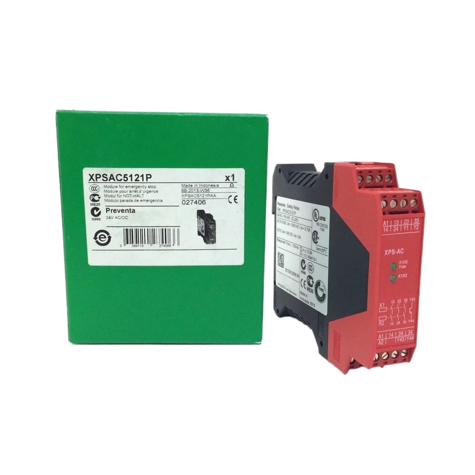 ZVQYSGIW 1PCS XPSAC5121 XPSUAF13AP XPS-AF5130 Relay XPSAC5121P(XPS-AF5130)