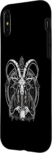 Miniatura 8 de iPhone 12 mini Demon Baphomet - Occult Gothic and Witchcraft Case