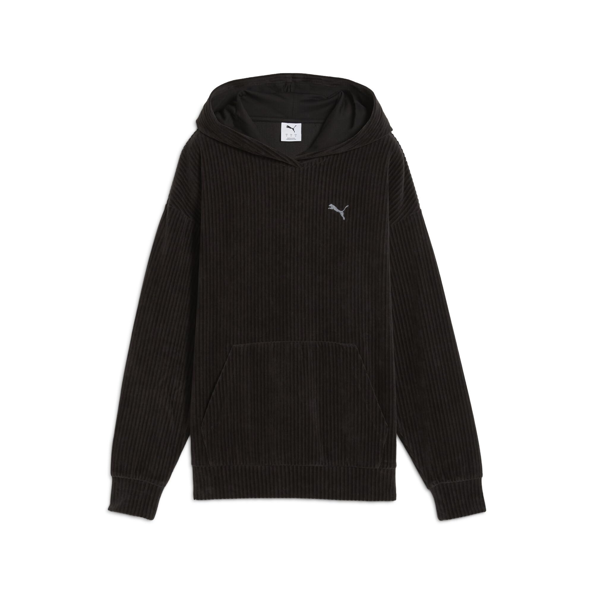 PUMA ESS ELEVATED Comfort Velour Rib Hoodie