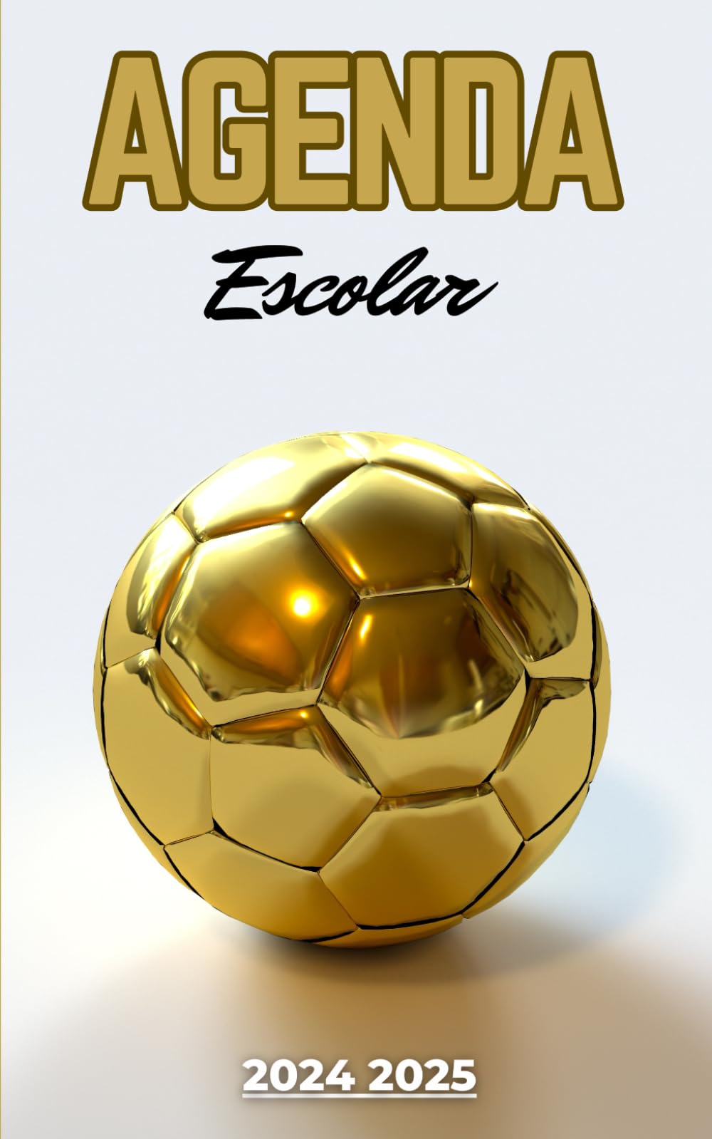 Agenda escolar 2024-2025 futbol: Planificador diario Para aficionados al fútbol | 2 dia por pagina para niñas y niños | material escolar Ideal para Estudiantes de Primario colegio secundaria