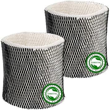Cobectal HWF65 Humidifier Filter Replacement for Holmes,Replaces Part HWF65CS HWF65P HWF65PDQ-U Wick Filter,Pack of 2