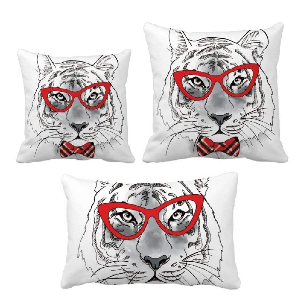 Housse de coussin tigre pour décorer un salon cocooning