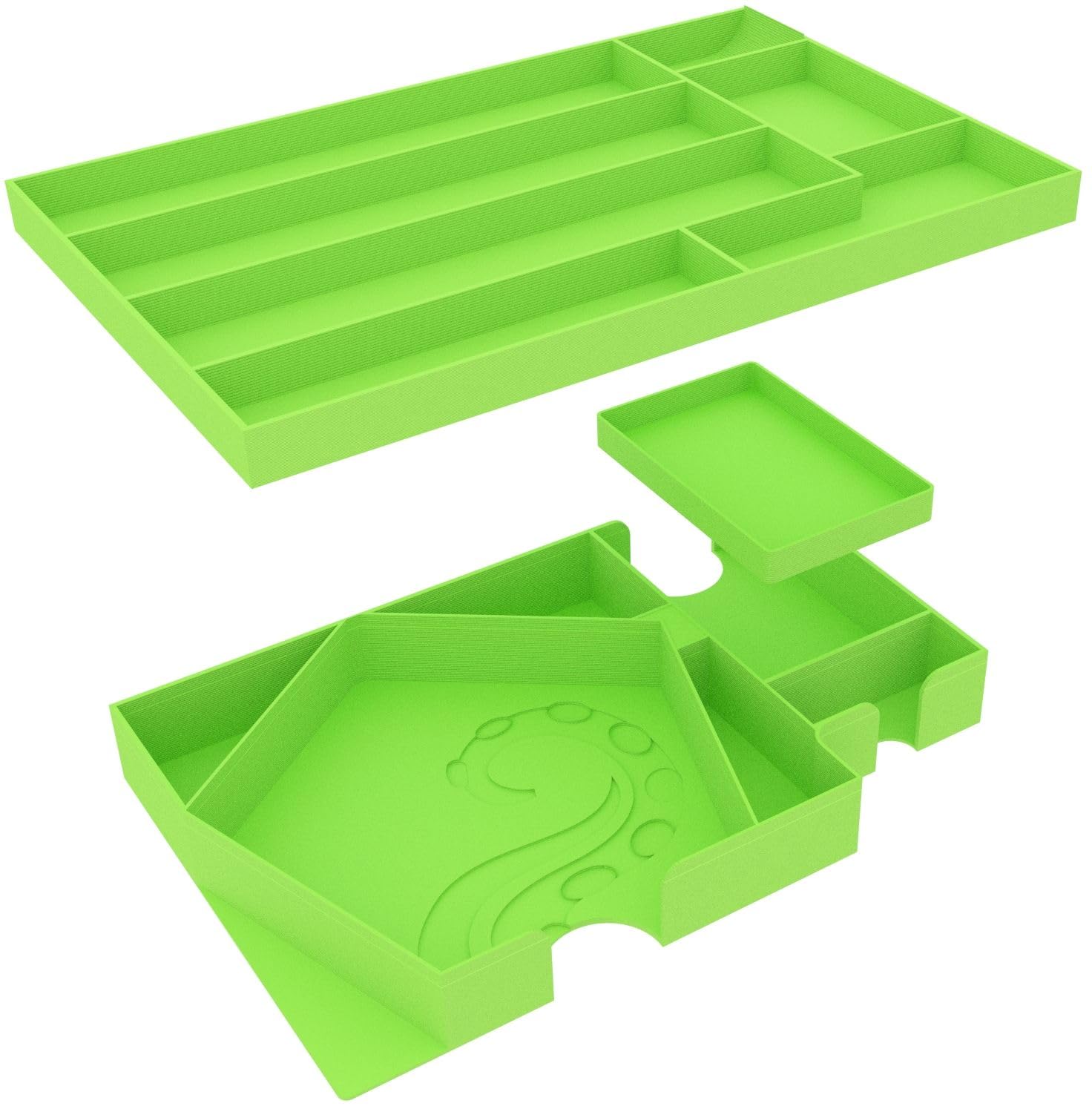 Feldherr Organizer compatible with Tiny Epic Cthulhu - Insert for core game box - suitable for Standard and Deluxe Edition + Astral Artifacts - Fast game setup - Better overview — image 1