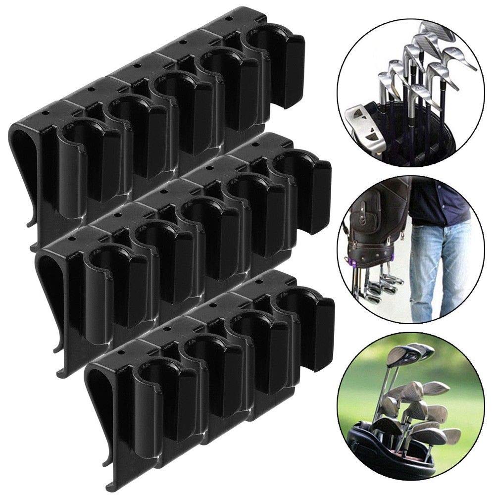14 Stücke Golf Bag Clip Auf Putter Clamp Halter Putting Organizer Club Ball Marker
