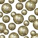 BANBERRY DESIGNS Gold Iridescent Foam Balls - 5 Bag Set of Glitter Vase Filler Decorative Balls – Table Scatter Decorations – Gold Party Décor