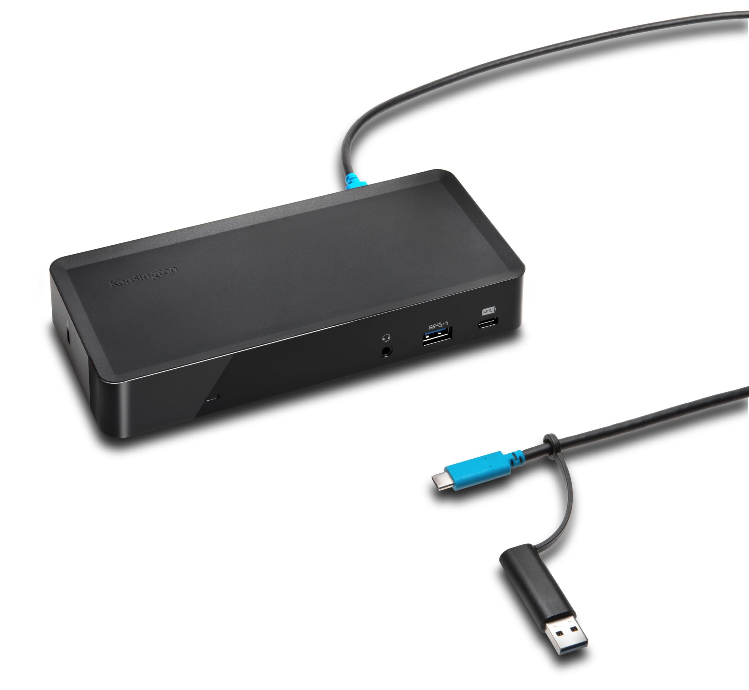 Kensington SD4700P Displaylink Docking Station – Dual Display for Any MacBook M1/M2/M3/M4 or Windows; 60W Power Delivery; TAA Compliant (K38240NA)