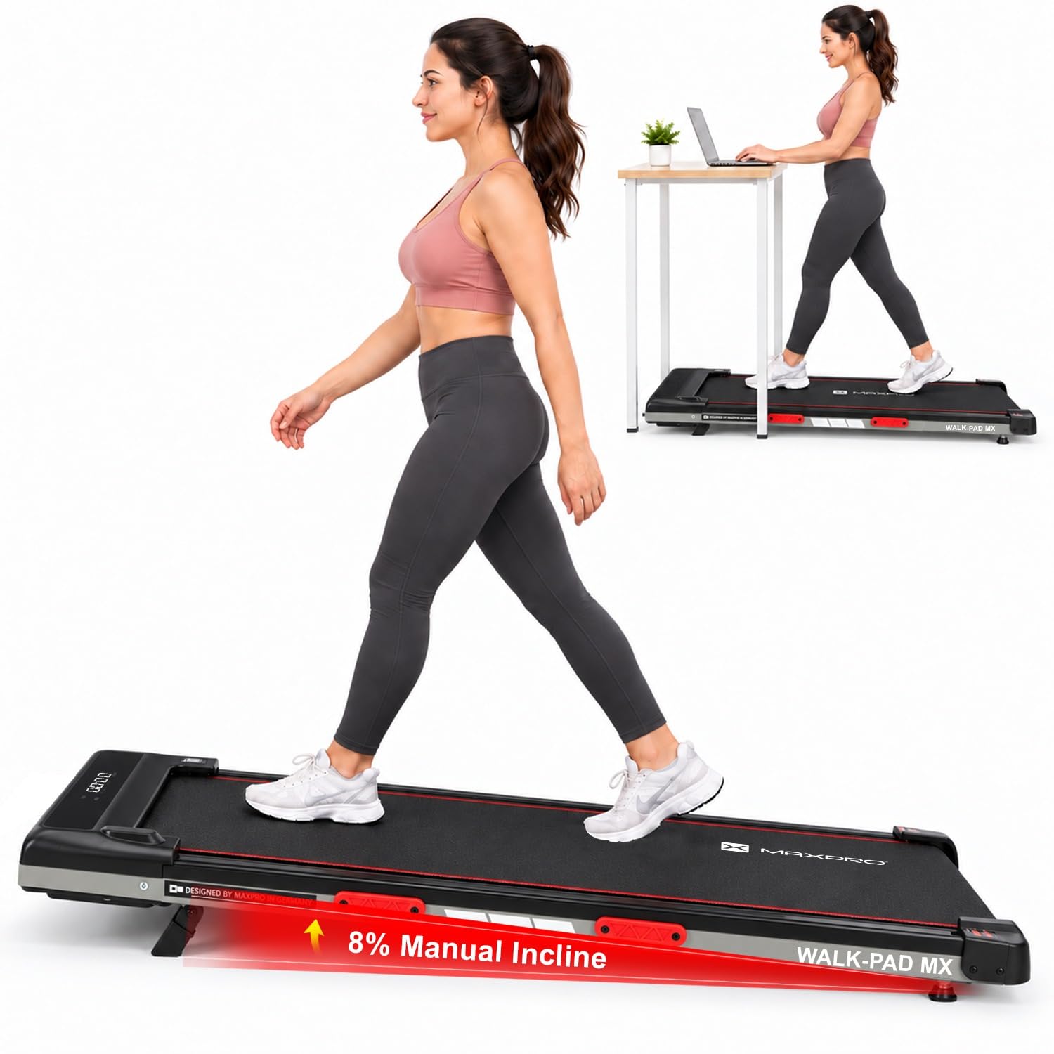 MAXPRO Walking Pad - Compact Home Treadmill -1
