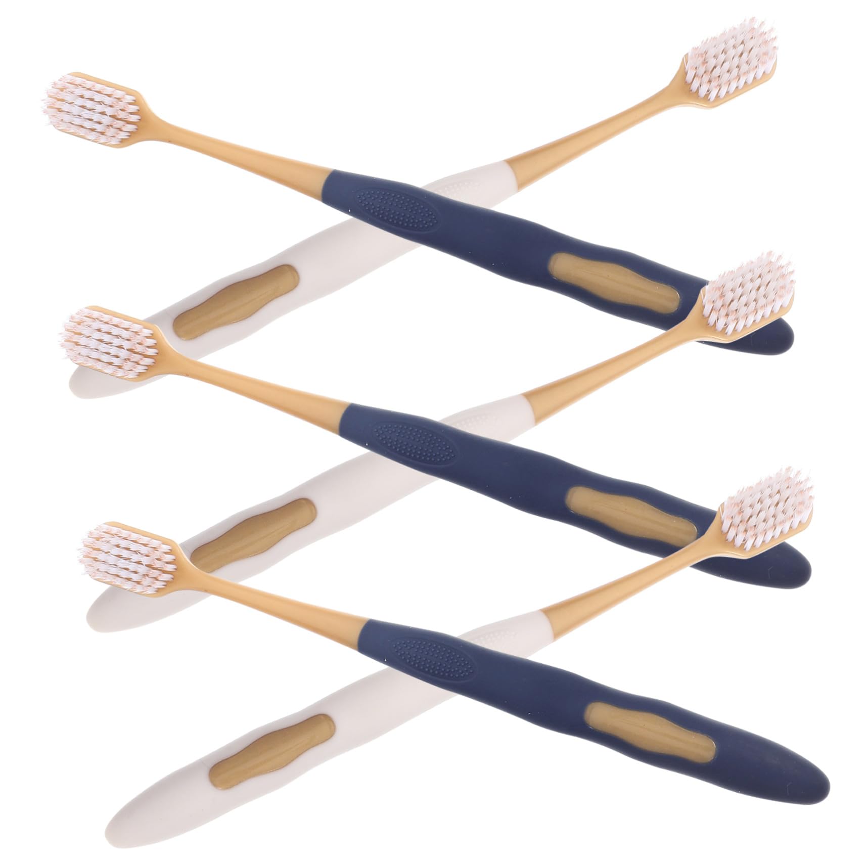 COLLBATH 36 piezas Cepillos de Dientes Cabezal Suaves para Adultos Ergonomía Cómoda Limpieza Profunda Cuidado Dental Hogar Uso Diario