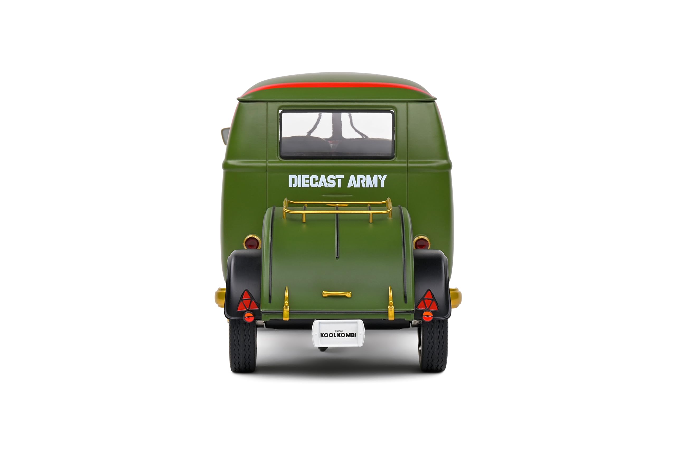 Amazon.com: Solido 1:18 Kool Kombi Army Fighter 1950 : Arts