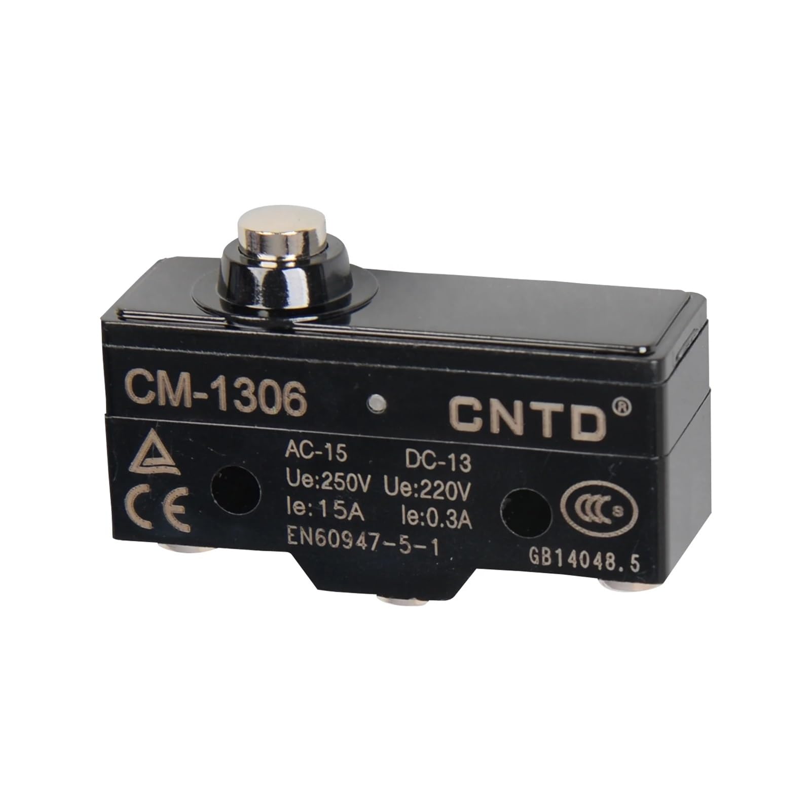JNURGWLYH 10 Pieces CM-1306 Safety Waterproof 10A 250V Miniature Micro Limit Switch