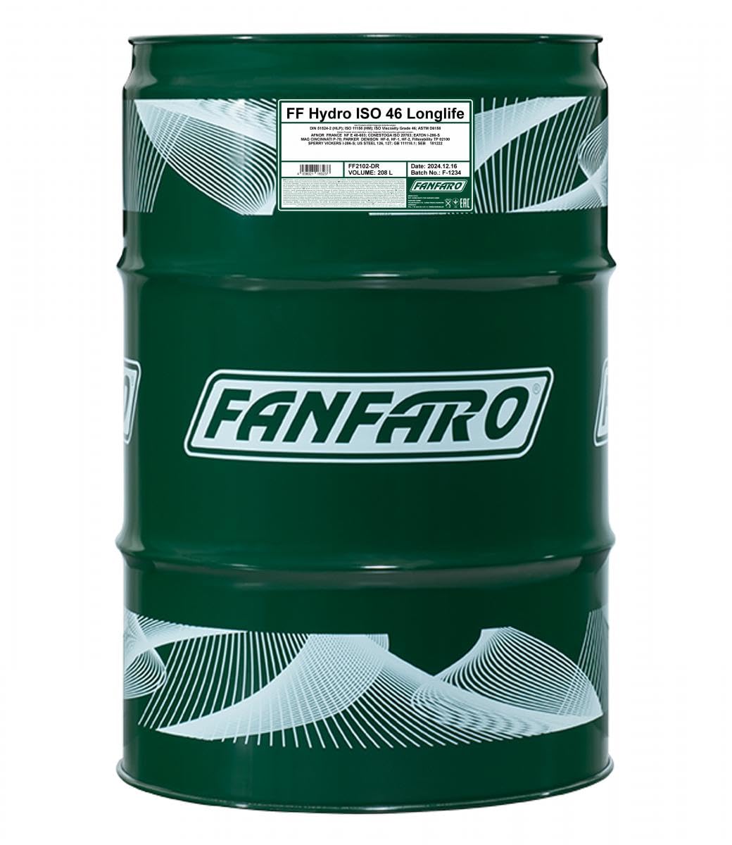 FANFARO FF2102-DR Aceite hidráulico 208L