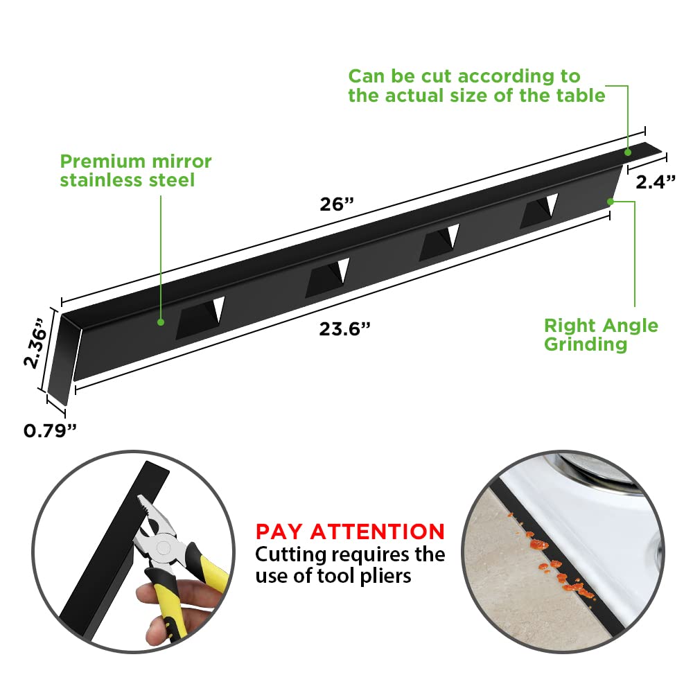 Stove Gap Covers Stove Guard Stainless SteelWill Not