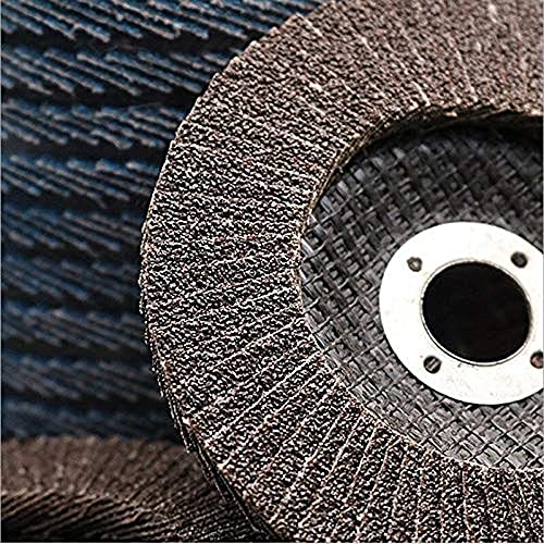 Image of H9 Professional Flap Discs 4 Inch (100mm) Sanding Discs #100 Grit Grinding Wheels Blades For Angle Grinder (P100, Pack of 10 Disc