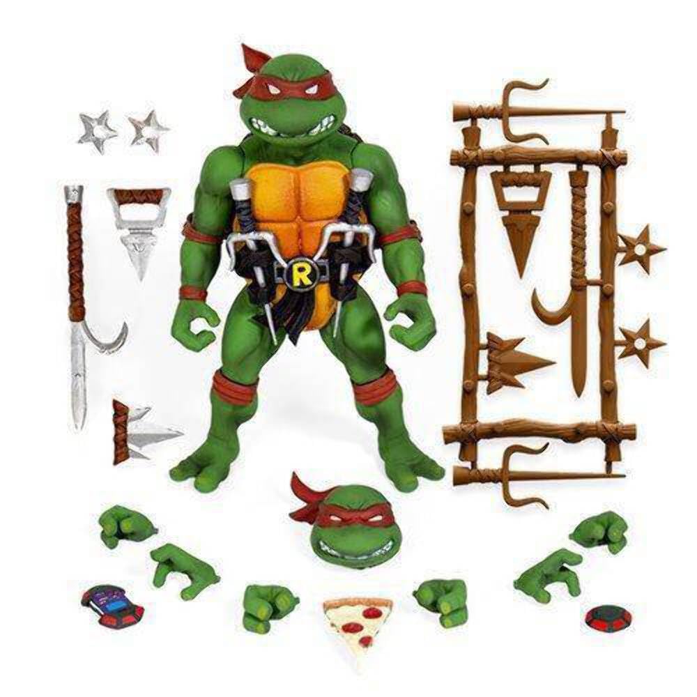TMNT Ultimates Wave 1: Raphael Action Figure Version 2