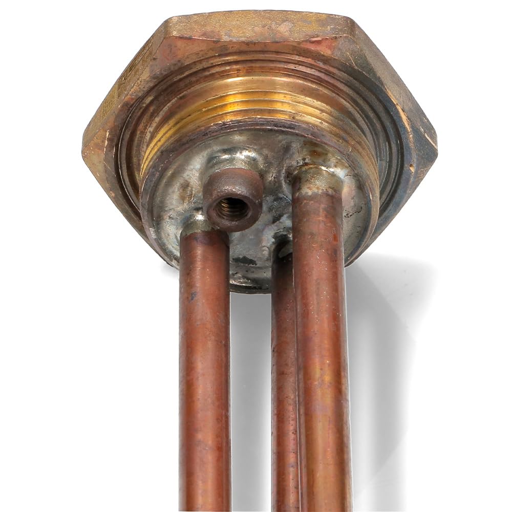 REPORSHOP - Resistencia Termo Electrico Vaina Cobre Rosca 1 1/4 1500w 220v Standard