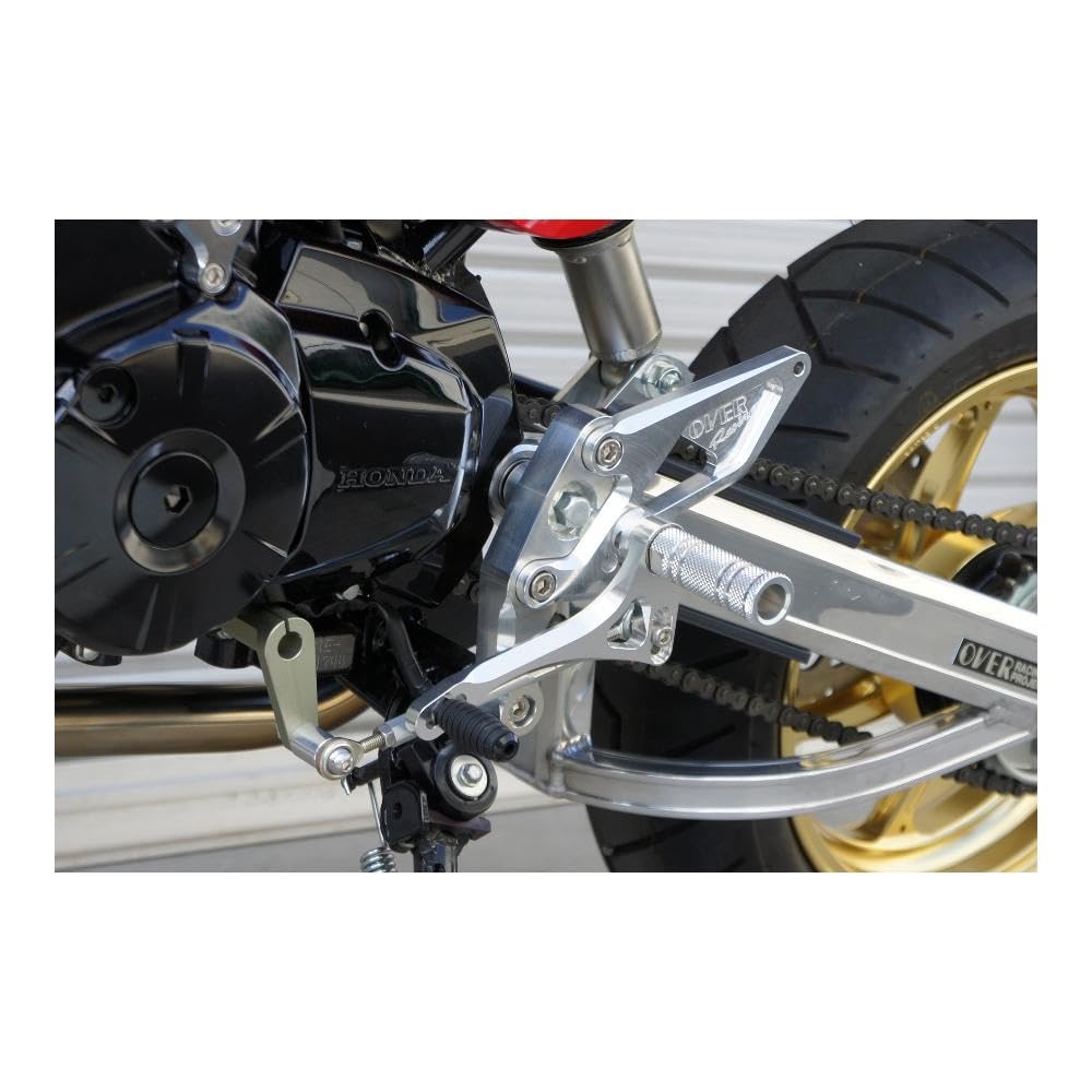 確認用 OVER RACING (オーバーレーシング) バックステップ 4ポジション
