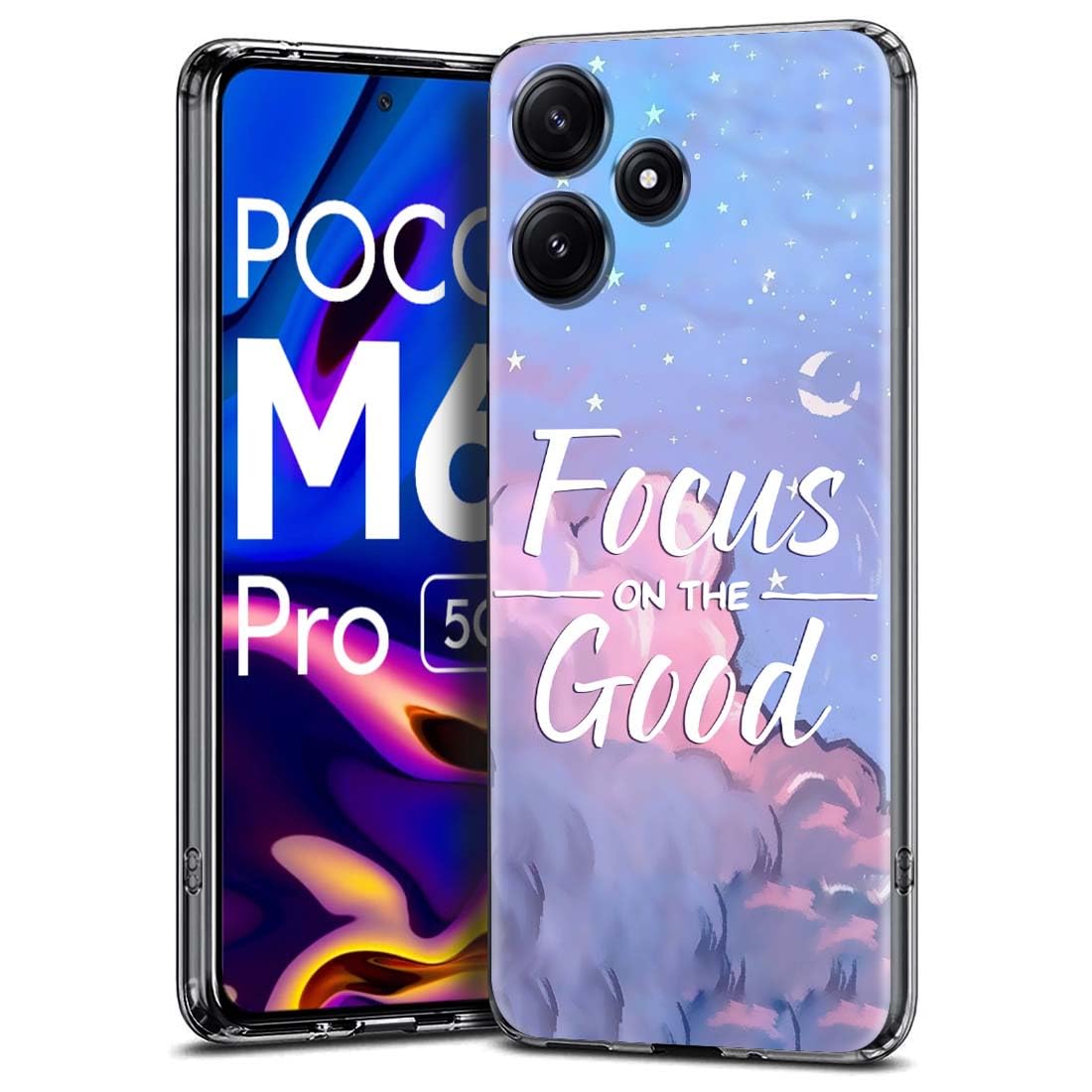 Fashionury Printed Back Cover Case Compatible for Poco M6 Pro 5G Back Cover for Poco M6 Pro 5G -D3061 (B0CF3LDPNP) Amazon Price History, Amazon Price Tracker