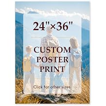 Custom Poster Print - Upload Your Photo, Personalized Wall Art, Made in USA