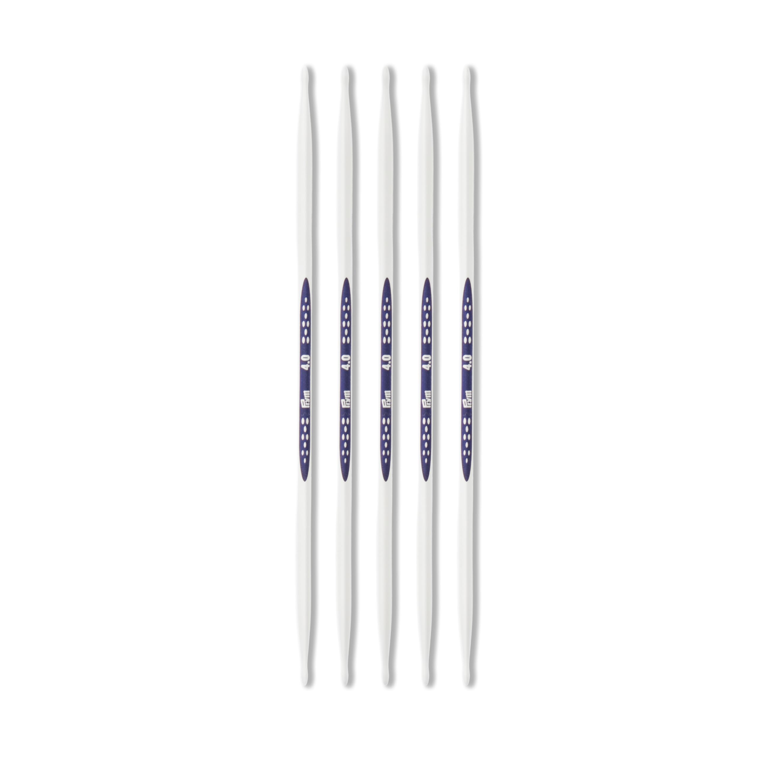 Agujas De Tejer Prym De Doble Punta 4.00 Mm – Ergonómicas, 15 Cm, Ideales Para Calceta Circular