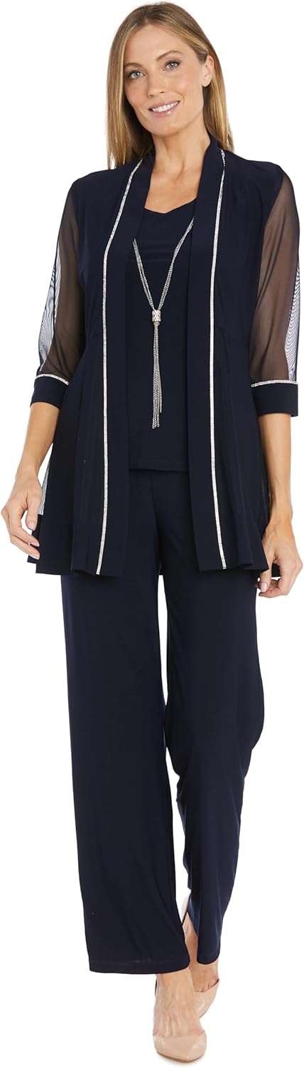 R&M Richards Women's Glitz & Grace Pantsuit