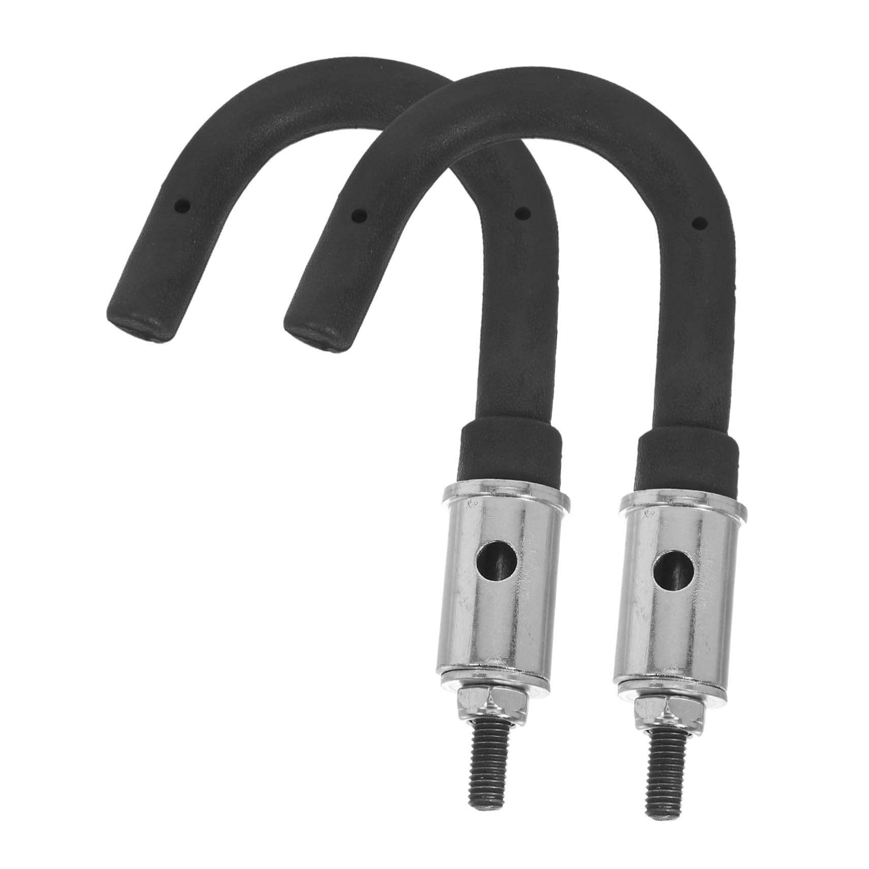 Crochet d'échelle extension NUOBESTY lot de 2 supports noirs pour suspension au plafond