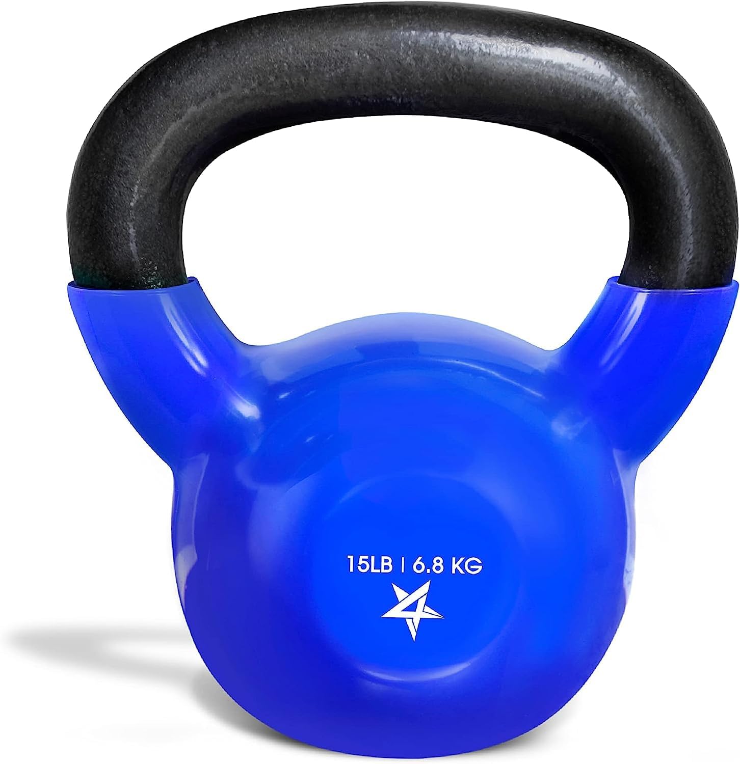 Yes4All Single Vinyl Coated Kettlebell for Cross Training, MMA Training, Home Exercise, Fitness Workout