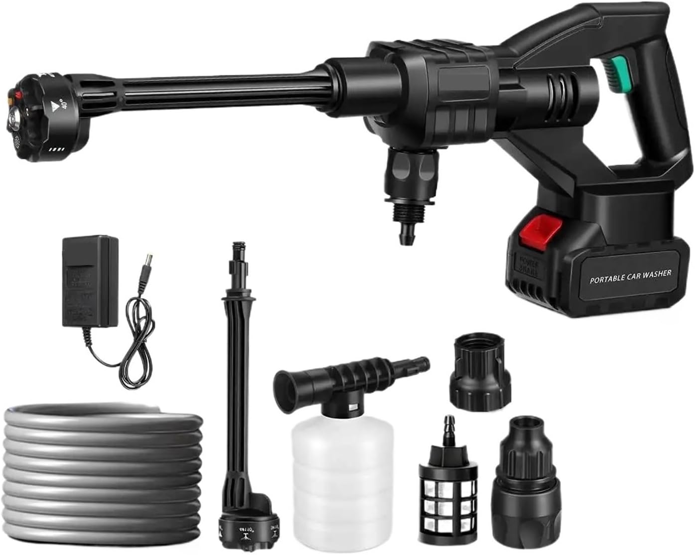 充電式 高圧洗浄機（バッテリ2個付き）」の人気商品一覧 | 安い商品