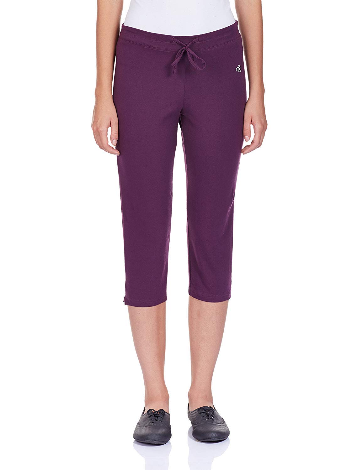 jockey 1300 Women's Super Combed Cotton Elastane Stretch Slim Fit Printed Capri with Side Pockets-picture-21