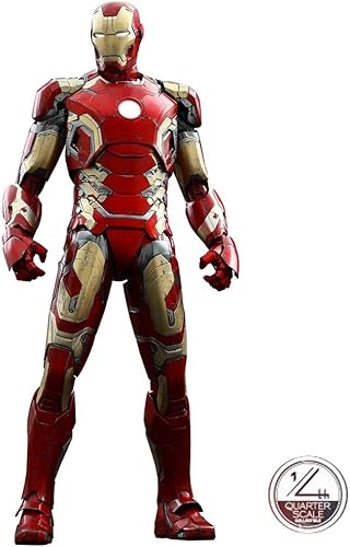 Hot Toys Avengers Age of Ultron Figura coleccionable a escala 14 Iron Man Mark XLIII