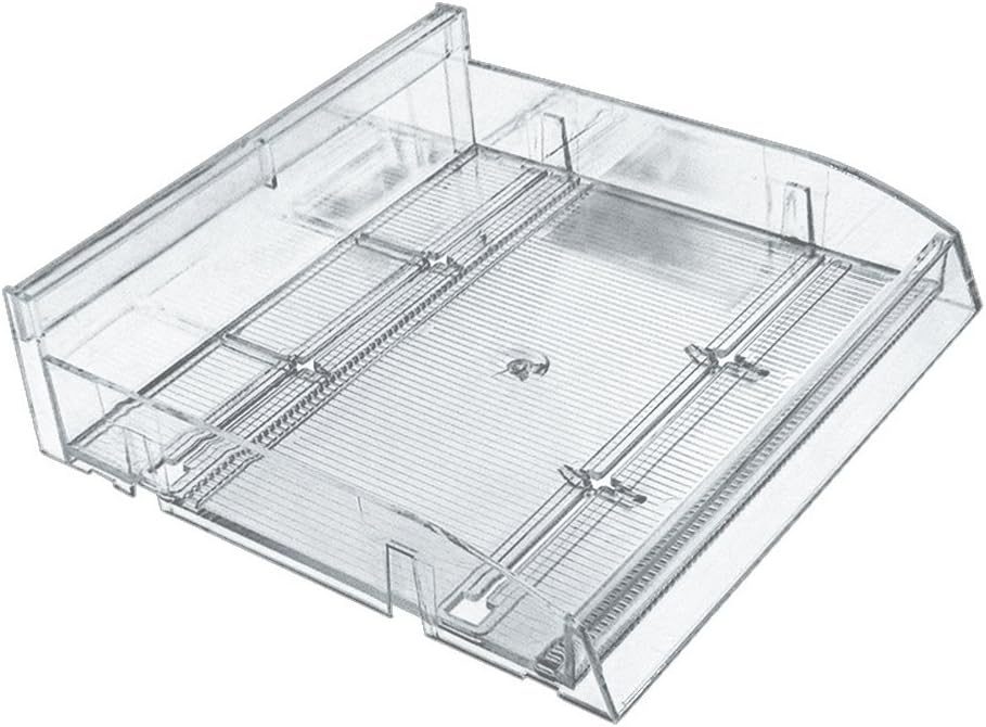 Azar Displays 225820 12" W x 11.75" D x 3.375" H Adjustable Divider Tray (2 Pack)