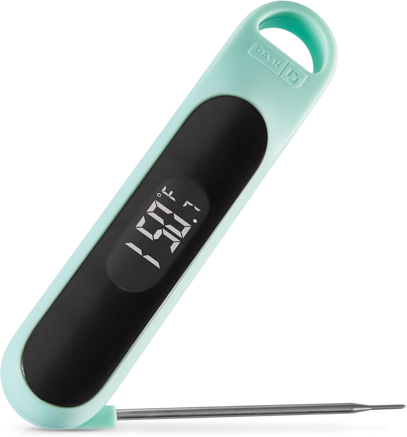Dash Precision Quick-Read Thermometer - Meat Temperature Probe with LCD Display for Fast, Accurate Cooking and Baking - Water Resistant and Easy to Clean - Cool Gray