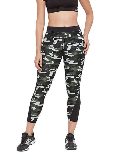 Women's Activewear Sports Ankle Length Printed Tights