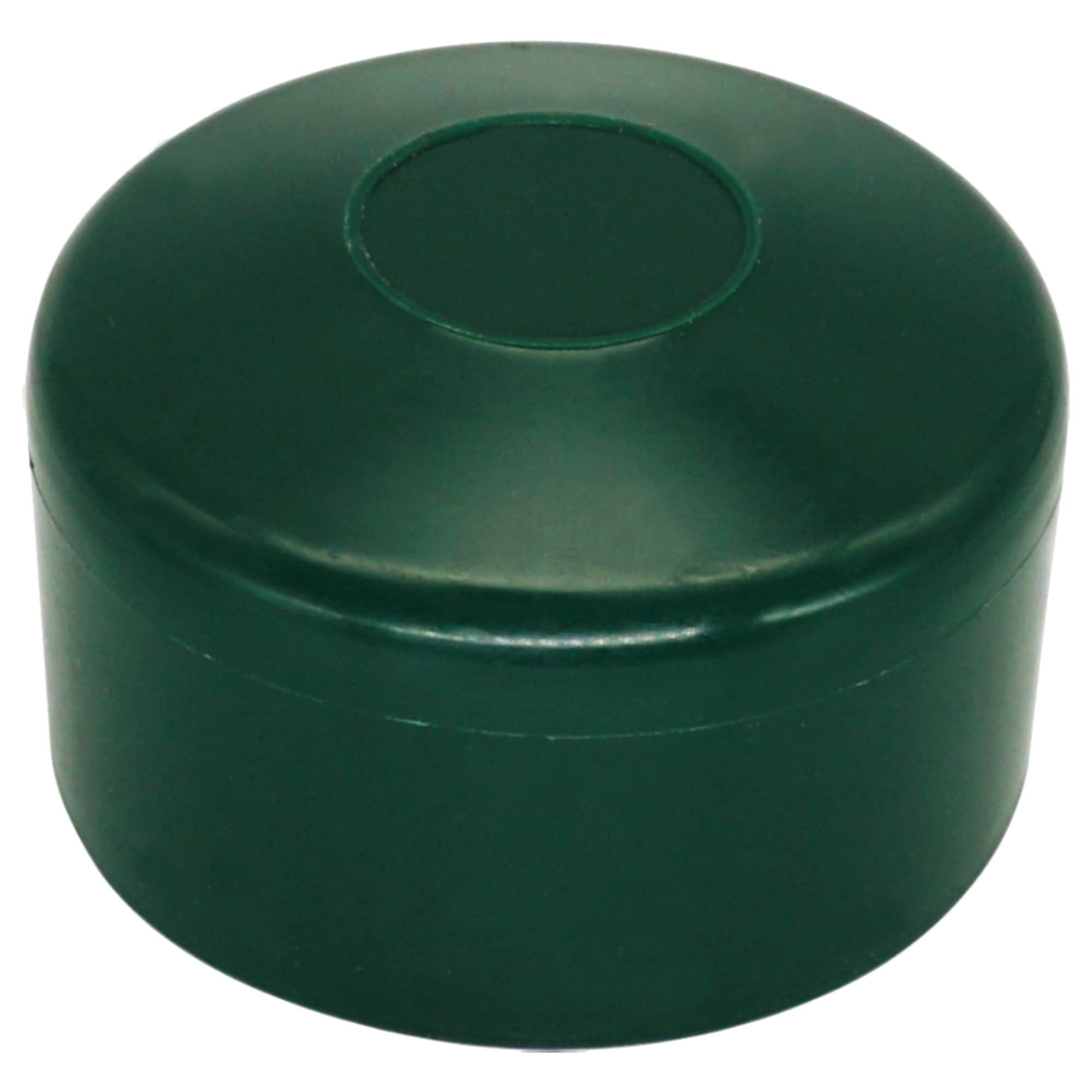 SKIR'CO (20 pcs) Fence Post Caps, Round 60 mm Green Plastic Caps for Round Fence Posts Fence Post Covers, Moss Green RAL 6005